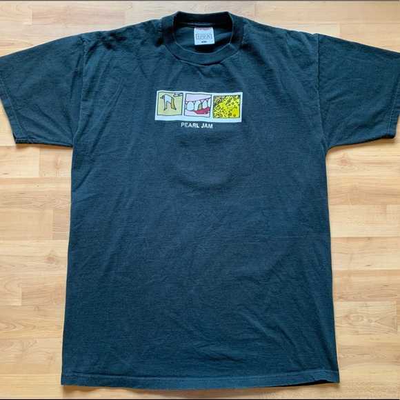 Nice Man Other - Vintage 1996 Pearl Jam No Code U.S Tour Nice Man Concert T-shirt